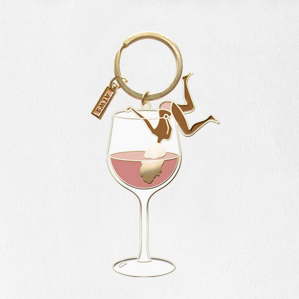 Tipsy Keychain