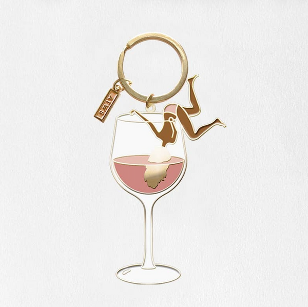 Tipsy Keychain