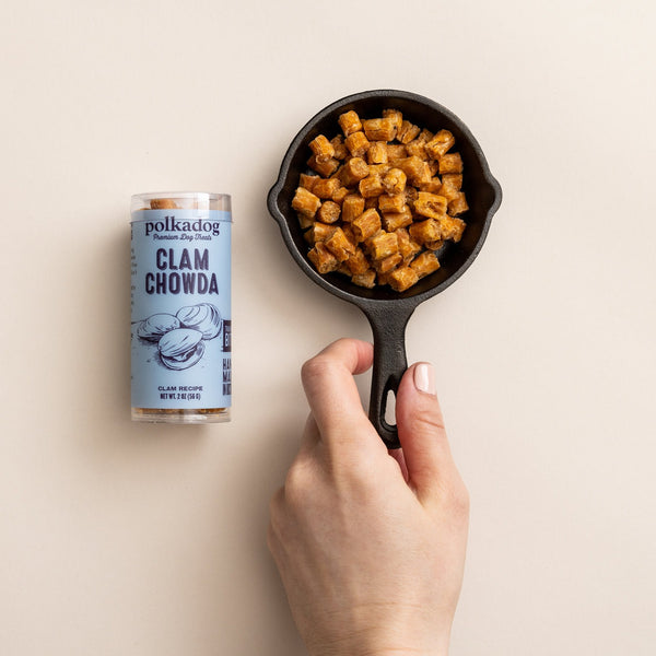 Mini Tube Training Treats - Clam Chowda