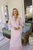 Sail to Sable Blush Embroidered Caftan