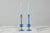 Medium Glass Candlestick Pair