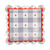 Plaid Stars 11" Paper Plates