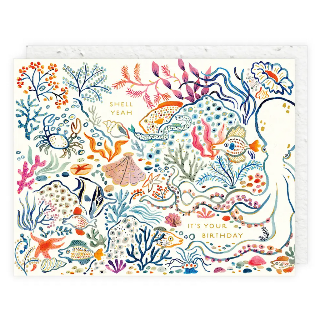 Shell, Yeah Birthday Card