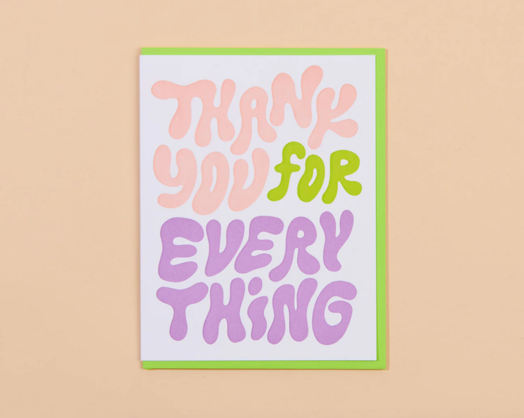 Bubble Thank You Card