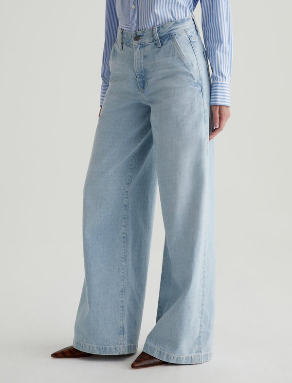 AG Jeans Stella Low Slung Palazzo - Idol