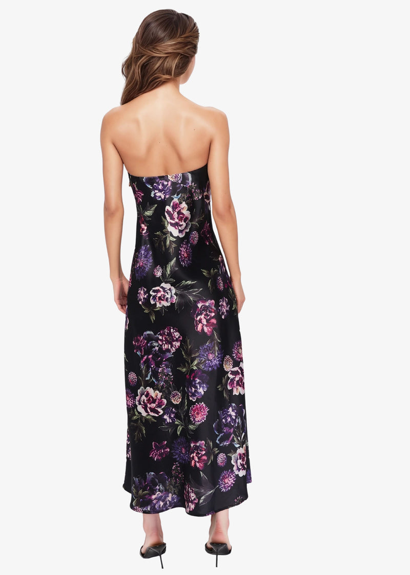 Cami NYC Noelle Strapless Dress - Dark & Stormy