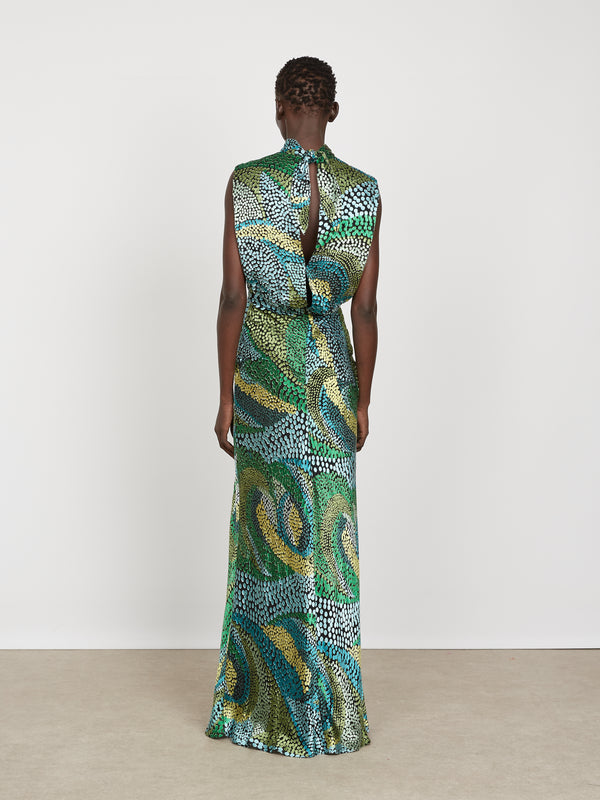 Saloni Fleur Dress - Jungle