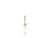 Mini Pave Lightning Bolt Charm