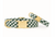 Evergreen Gingham Dog Collar