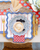 Blue Ditsy Floral Paper Plates
