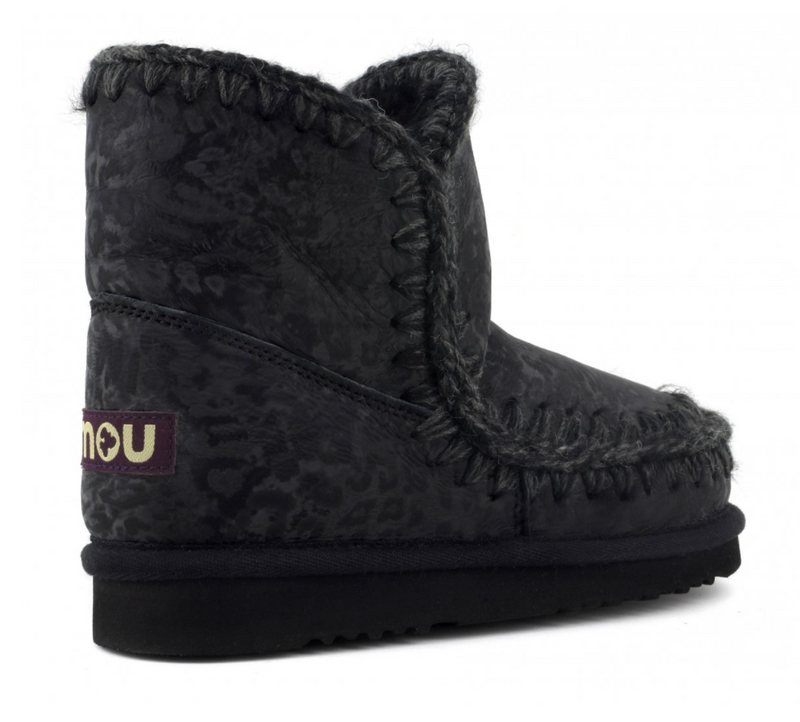 Mou Boots Eskimo 18 - Black Leopard