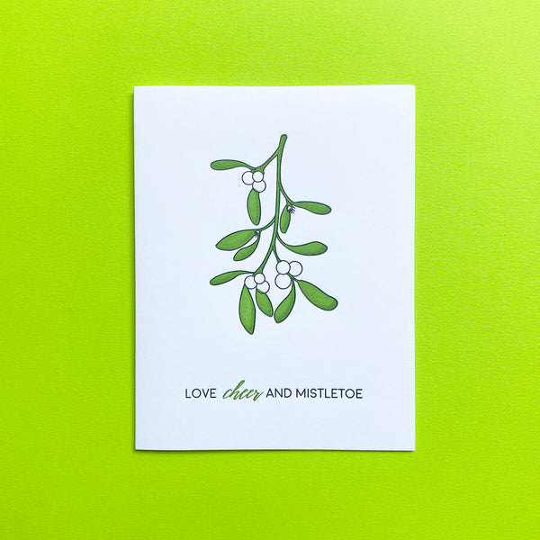 Mistletoe Card
