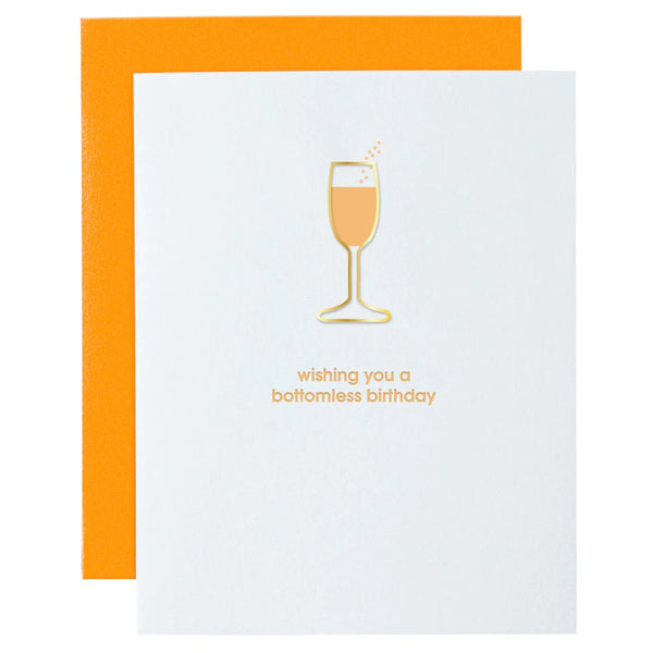 Chez Gagne Bottomless Birthday Paperclip Card