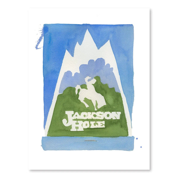 Jackson Hole Matchbook Print