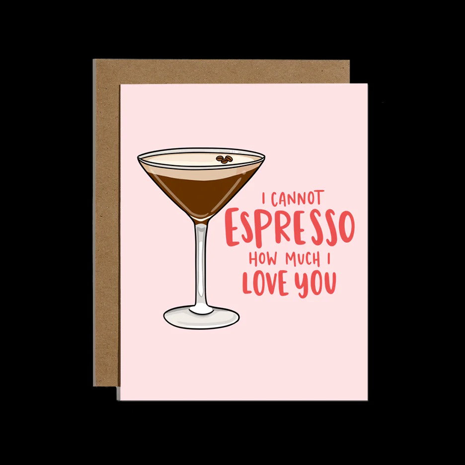 Brittany Paige Espresso Martini Love Card