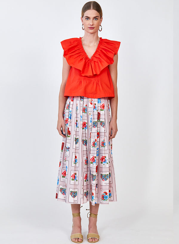 Hunter Bell Keller Top - Grenadine
