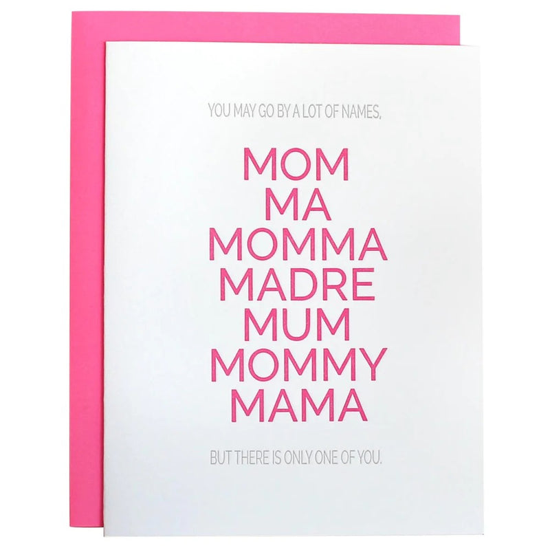 Chez Gagne Mother By Many Names Card