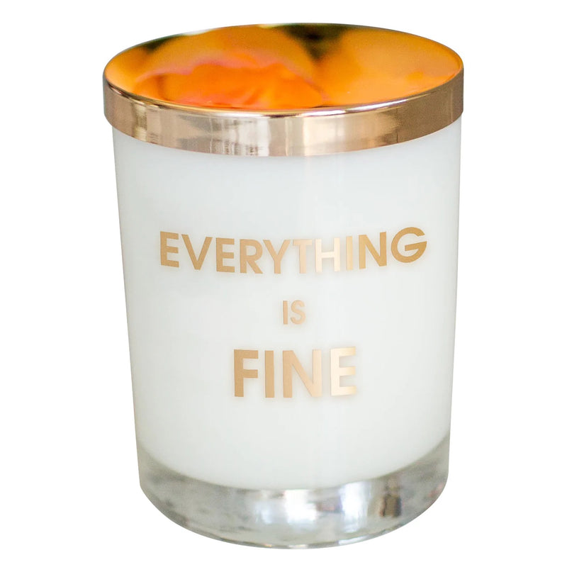Chez Gagne Everything is Fine Candle