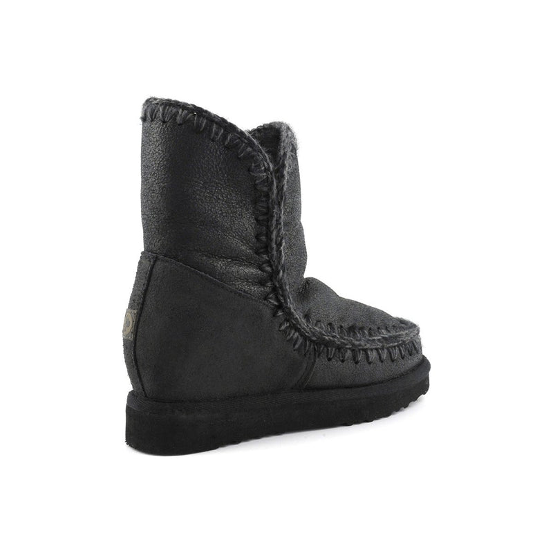 Eskimo Inner Wedge Short Boot - Cracked Balck/Grey