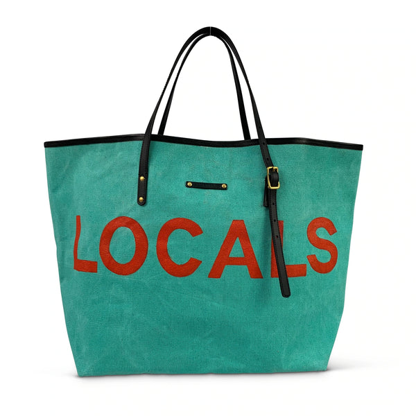 Kempton & Co Locals Only Hand Painted Tote