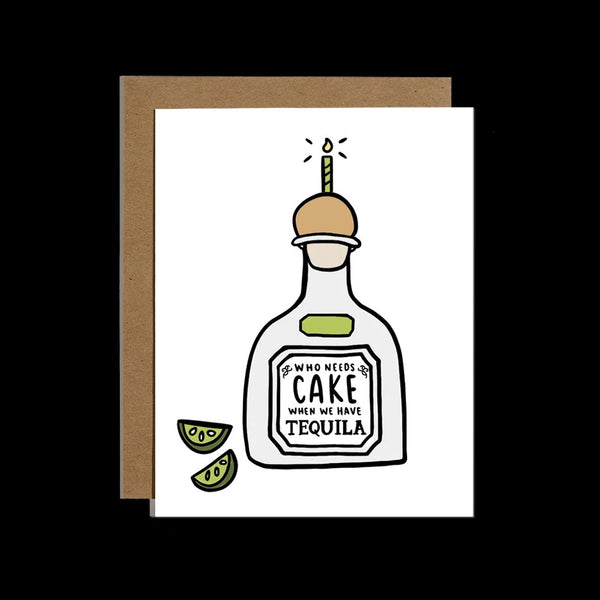 Birttany Paige Cake Tequila Card
