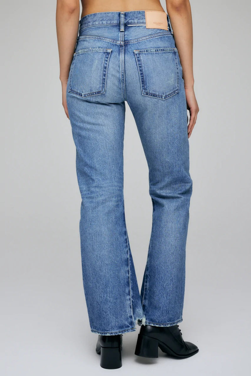 Moussy Jeans Saint Charles Flare Remake - Blue