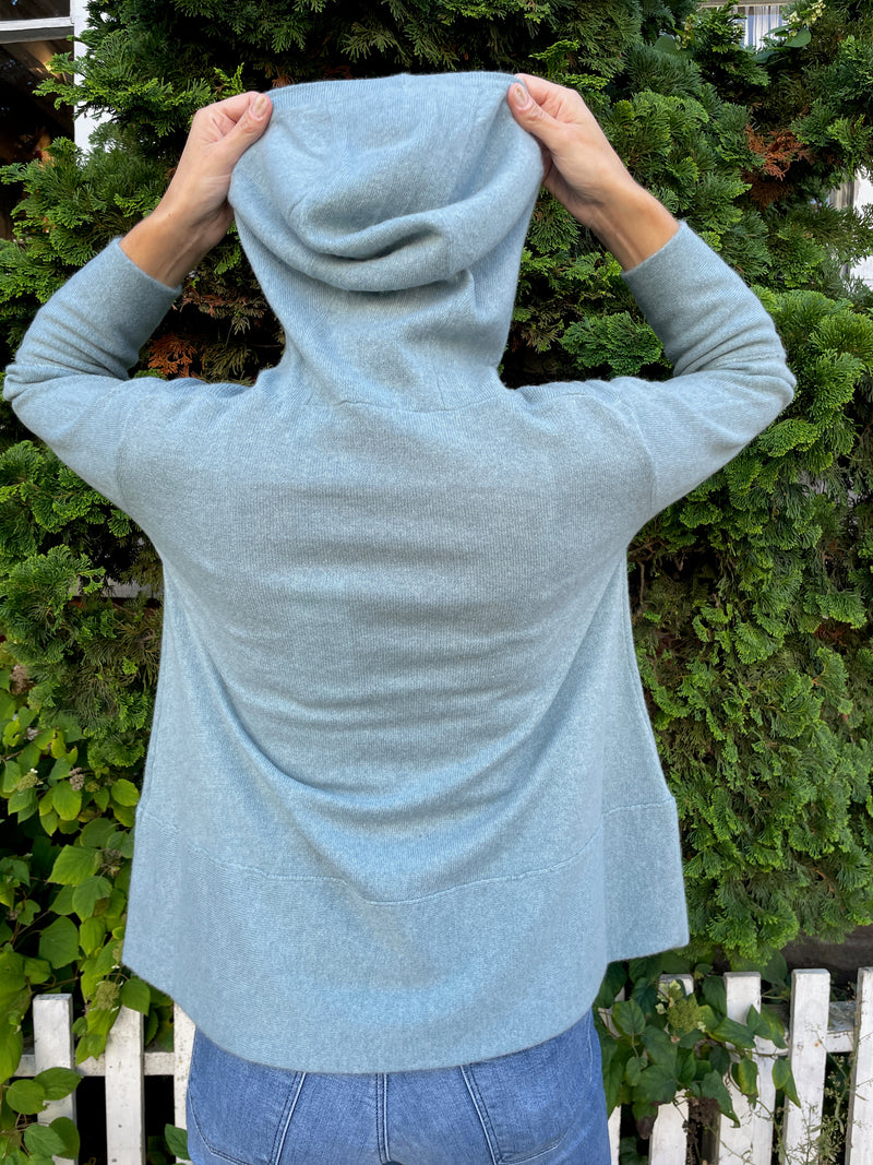 Funnel Hood Sweater