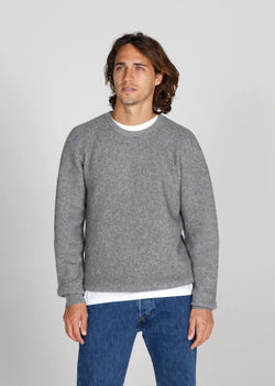 Mens Fisherman Crew - Grey