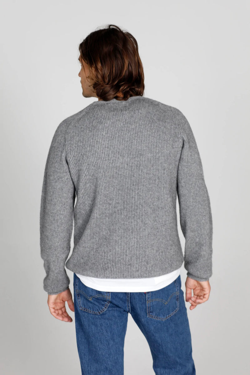 Mens Fisherman Crew - Grey
