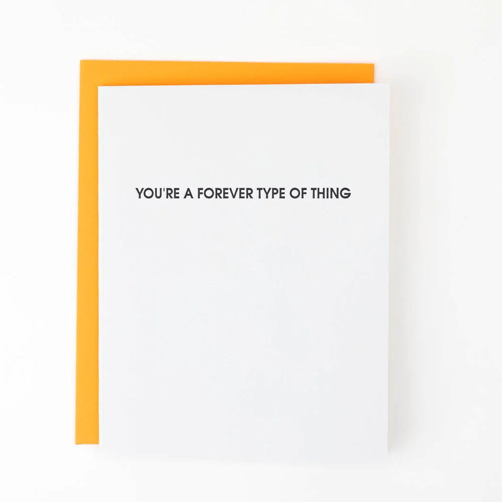 Chez Gagne Forever Type Of Thing Card