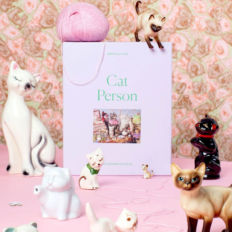 Piecework Cat Person Puzzle