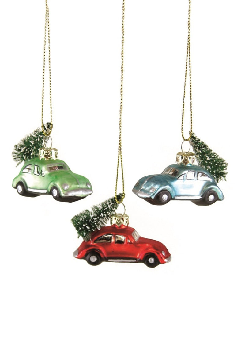Cody Foster Tiny Car Ornament - Red