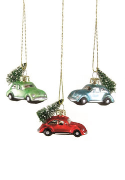 Cody Foster Tiny Car Ornament - Blue