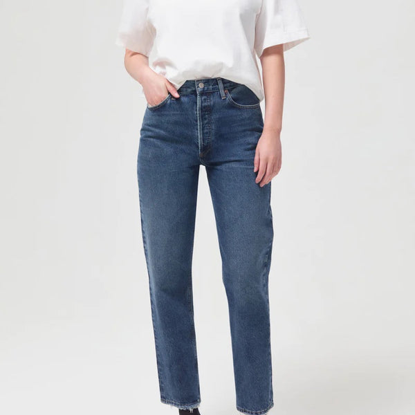 90's Pinch Waist High Rise Straight - Range – Nell