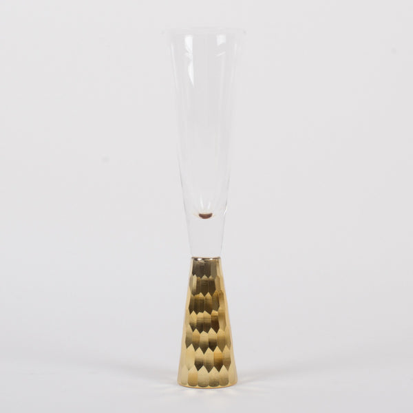 8 Oak Lane Gold Geo Champagne Glass Set