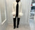 Regina Fur Cuff Long Cardigan - White