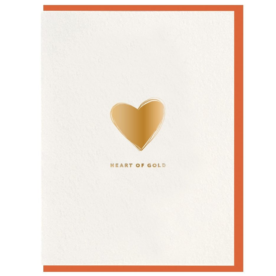 Dahlia Press Heart of Gold Card
